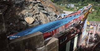 बाढीपहिरोले म्याग्दीका जलविद्युत् निर्माण प्रभावित